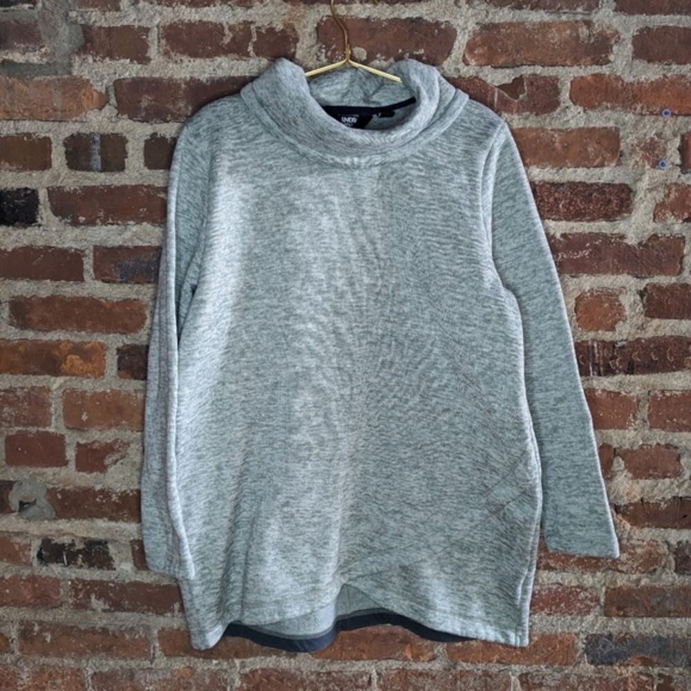 Lands' End XL Heathered Cowl Neck Oeko-Tex Standard 100 Pullover Sweater